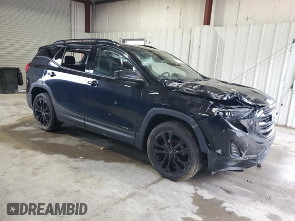 2020 GMC Terrain SLE with VIN 3GKALTEV5LL123032, listed as a Copart auction lot 51480765 with Not Provided miles and Salvage Title. Bid and sale history available at DreamBid. Image 4.
