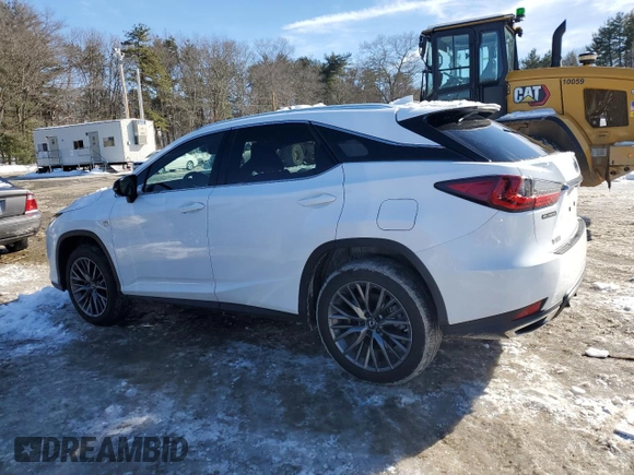 2022 Lexus RX 350 F Sport с VIN 2T2SZMDA2NC363014, выставлен на аукционе Copart как лот 44497385 с пробегом 26 917 миль миль и Списание • Salvage title. История ставок и продаж доступна на DreamBid. Изображение 2.
