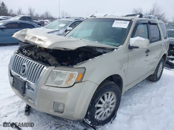2010 Mercury Mariner Premier with VIN 4M2CN8H72AKJ05699, listed as a IAAI auction lot 41631468 with 205,563 mi miles. Bid and sale history available at carsss.com. Image 17.