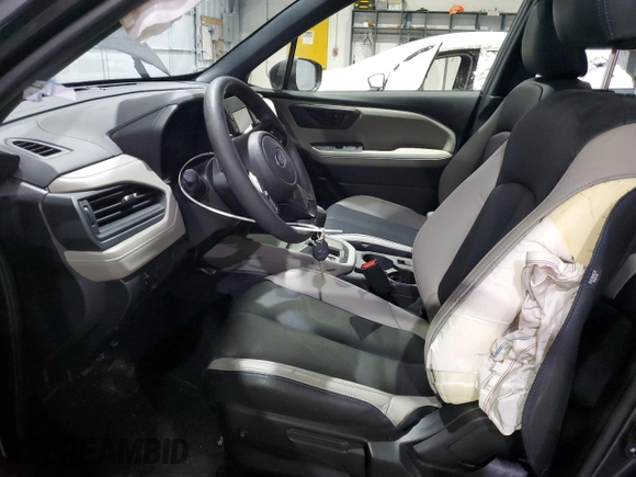 2025 Subaru Forester with VIN JF2SLDAC2SH424463, listed as a Copart auction lot 43462085 with 4,458 mi miles and Salvage title. Bid and sale history available at DreamBid. Image 7.
