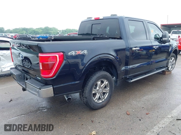 2021 Ford F-150 XL with VIN 1FTEW1EP7MKE40582, listed as a IAAI auction lot 42415827 with 66,579 mi miles and . Bid and sale history available at DreamBid. Image 4.