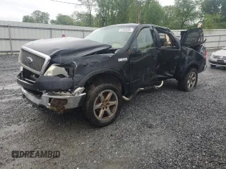 2005 Ford F-150 XLT with VIN 1FTPW145X5FA91663, listed as a Copart auction lot 51860305 with 149,355 mi miles and Salvage Title. Bid and sale history available at carsss.com. Image 1.