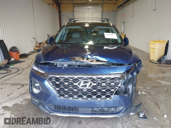 2020 Hyundai Santa Fe Limited with VIN 5NMS5CAA8LH304233, listed as a IAAI auction lot 41288073 with 60,207 mi miles. Bid and sale history available at carsss.com. Image 13.