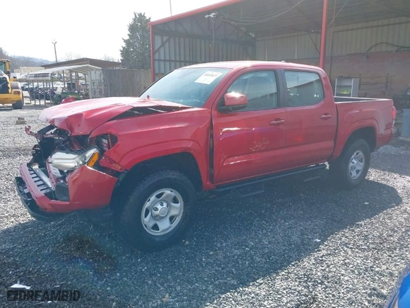 2018 Toyota Tacoma SR with VIN 5TFCZ5AN5JX156019, listed as a IAAI auction lot 38810875 with 76,805 mi miles. Bid and sale history available at carsss.com. Image 2.