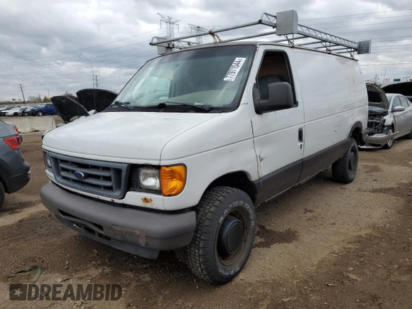 2006 Ford Econoline Cargo with VIN 1FTSE34LX6HB42608, listed as a Copart auction lot 77971544 with 227,882 mi miles and Clean Title. Bid and sale history available at carsss.com. Image 1.
