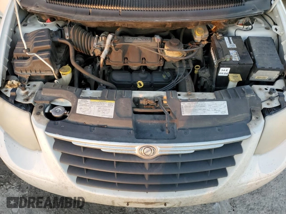 2007 Chrysler Town & Country LWB Touring with VIN 2A4GP54LX7R166984, listed as a Copart auction lot 87161504 with 301,005 mi miles and Salvage Title. Bid and sale history available at carsss.com. Image 12.