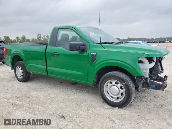 2022 Ford F-150 XL with VIN 1FTMF1CB3NKE30863, listed as a Copart auction lot 51765555 with 26,956 mi miles and Salvage Title. Bid and sale history available at carsss.com. Image 4.