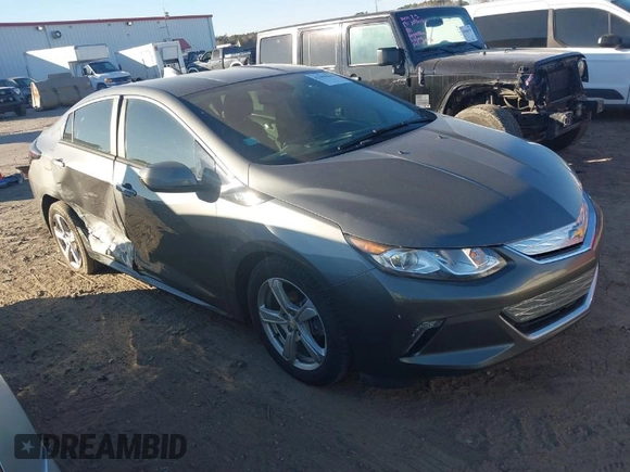 2017 Chevrolet Volt LT with VIN 1G1RA6S55HU174692, listed as a IAAI auction lot 41698441 with 124,652 mi miles. Bid and sale history available at carsss.com. Image 1.