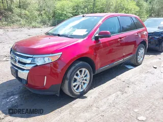 2013 Ford Edge SEL with VIN 2FMDK3JC4DBB81609, listed as a IAAI auction lot 41973326 with 118,667 mi miles. Bid and sale history available at carsss.com. Image 2.