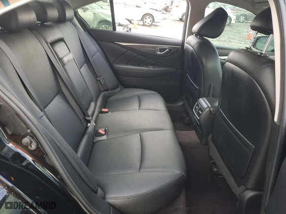 2018 Infiniti Q50 2.0t LUXE with VIN JN1CV7AP0JM240584, listed as a Copart auction lot 80449644 with NaN miles and Salvage Title. Bid and sale history available at carsss.com. Image 10.