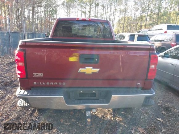 2015 Chevrolet Silverado 1500 LT with VIN 1GCNKREC3FZ233348, listed as a IAAI auction lot 41496887 with 253,994 mi miles. Bid and sale history available at carsss.com. Image 16.