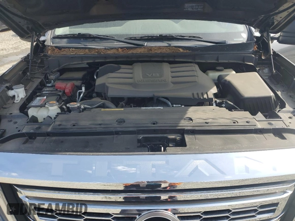 2023 Nissan Titan SV with VIN 1N6AA1EF8PN115329, listed as a Copart auction lot 55326915 with 19,647 mi miles and Salvage title. Bid and sale history available at DreamBid. Image 11.