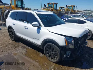 2021 Kia Telluride S with VIN 5XYP64HC1MG190118, listed as a IAAI auction lot 42078715 with 83,405 mi miles and . Bid and sale history available at DreamBid. Image 1.