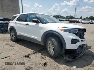 2020 Ford Explorer with VIN 1FMSK8BH1LGB83792, listed as a Copart auction lot 67385294 with 187,590 mi miles and Salvage Title. Bid and sale history available at carsss.com. Image 4.