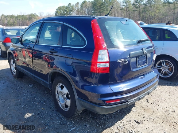 2011 Honda CR-V LX with VIN 5J6RE3H39BL020686, listed as a IAAI auction lot 41832425 with 290,517 mi miles. Bid and sale history available at carsss.com. Image 3.