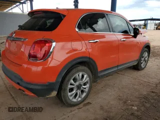 2016 FIAT 500X Lounge with VIN ZFBCFXDT7GP351730, listed as a Copart auction lot 58398785 with 41,322 mi miles and Salvage title. Bid and sale history available at DreamBid. Image 3.