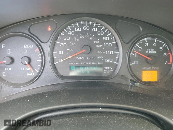 2002 Chevrolet Monte Carlo LS with VIN 2G1WW12E029125511, listed as a Copart auction lot 58428624 with 196,508 mi miles and Salvage Title. Bid and sale history available at carsss.com. Image 9.