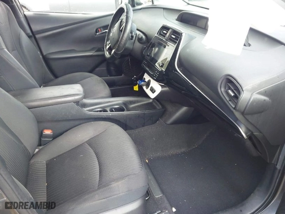 2018 Toyota Prius Two with VIN JTDKBRFU3J3596304, listed as a IAAI auction lot 41522049 with 222,636 mi miles. Bid and sale history available at carsss.com. Image 5.