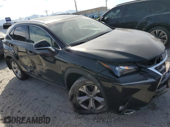 2017 Lexus NX with VIN JTJBARBZ0H2118889, listed as a Copart auction lot 50250115 with 0 mi miles and Salvage Title. Bid and sale history available at carsss.com. Image 4.