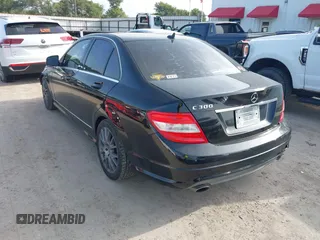 2009 Mercedes-Benz C 300 Sport with VIN WDDGF54X09R083316, listed as a IAAI auction lot 42635876 with 100,866 mi miles and . Bid and sale history available at DreamBid. Image 3.
