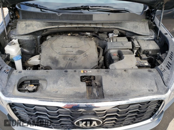 2020 Kia Sorento LX V6 with VIN 5XYPGDA53LG681717, listed as a Copart auction lot 47250395 with 66,358 mi miles and Salvage Title. Bid and sale history available at carsss.com. Image 12.