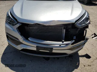 2017 Hyundai Santa Fe 2.4L with VIN 5XYZTDLB0HG466987, listed as a Copart auction lot 62330505 with 108,924 mi miles and Salvage title. Bid and sale history available at DreamBid. Image 12.