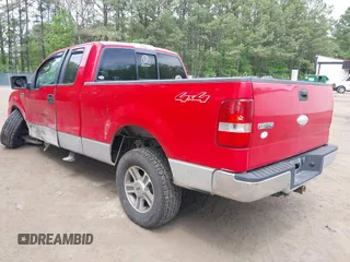 2007 Ford F-150 XLT with VIN 1FTPX14V07FA83135, listed as a IAAI auction lot 42065923 with 202,579 mi miles. Bid and sale history available at carsss.com. Image 3.