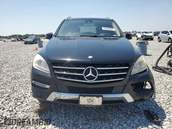 2015 Mercedes-Benz M ML 350 with VIN 4JGDA5HB9FA462301, listed as a Copart auction lot 53440005 with Not Provided miles and Salvage Title. Bid and sale history available at carsss.com. Image 5.