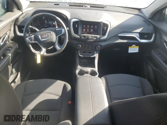 2024 GMC Terrain SLE with VIN 3GKALMEG7RL251885, listed as a Copart auction lot 51816855 with 1,393 mi miles and Salvage Title. Bid and sale history available at carsss.com. Image 8.