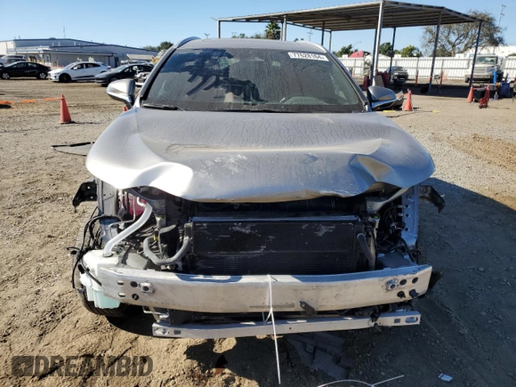 2022 Lexus NX with VIN 2T2AKCEZ1NC006969, listed as a Copart auction lot 77628164 with 28,481 mi miles and Salvage Title. Bid and sale history available at carsss.com. Image 5.