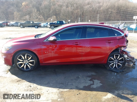 2018 Chevrolet Malibu LT with VIN 1G1ZD5ST1JF165398, listed as a IAAI auction lot 41785400 with 64,884 mi miles. Bid and sale history available at carsss.com. Image 14.