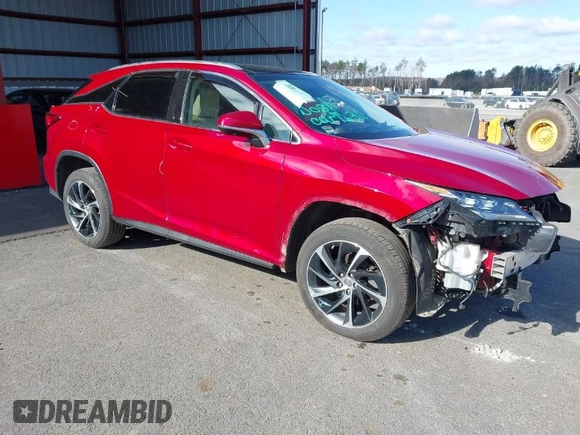 2017 Lexus RX with VIN 2T2BZMCA4HC100934, listed as a IAAI auction lot 41988990 with 78,836 mi miles. Bid and sale history available at carsss.com. Image 1.