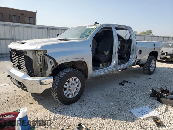 2020 Chevrolet Silverado 3500HD LT with VIN 1GC4YTE70LF204431, listed as a Copart auction lot 74904264 with 52,151 mi miles and Salvage Title. Bid and sale history available at carsss.com. Image 1.