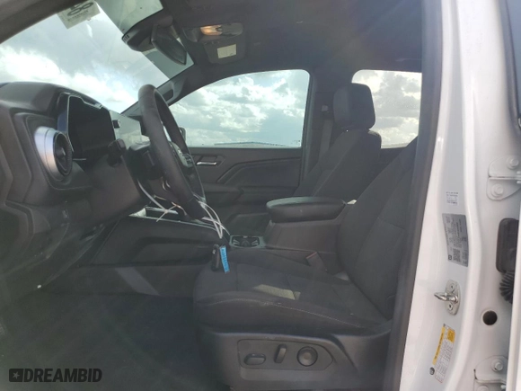 2023 Chevrolet Colorado 2WD LT with VIN 1GCPSCEK3P1218409, listed as a Copart auction lot 84213454 with 0 mi miles and Non Repairable. Bid and sale history available at carsss.com. Image 7.