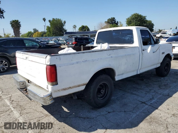 1989 Ford F-150 with VIN 1FTDF15Y6KKB77485, listed as a Copart auction lot 48943525 with 95,808 mi miles and Salvage Title. Bid and sale history available at carsss.com. Image 3.