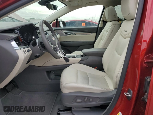 2021 Cadillac XT5 FWD Premium Luxury with VIN 1GYKNCRS7MZ149310, listed as a Copart auction lot 87937445 with 13,829 mi miles and Salvage Title. Bid and sale history available at DreamBid. Image 7.