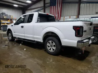 2017 Ford F-150 XL with VIN 1FTEX1CP0HKD23898, listed as a Copart auction lot 45652665 with 0 mi miles and Salvage Title. Bid and sale history available at carsss.com. Image 2.