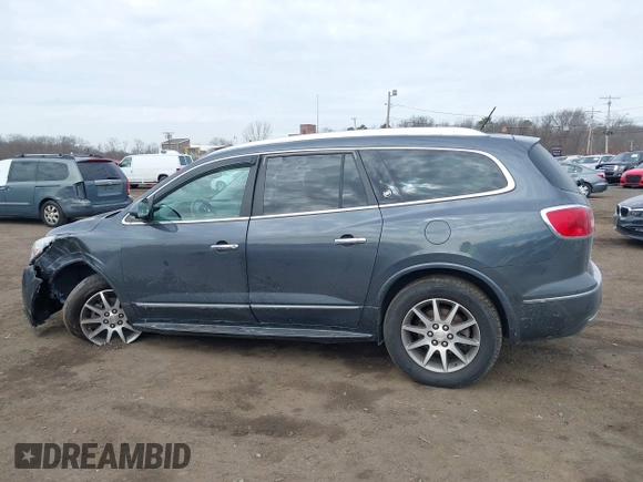 2014 Buick Enclave Leather with VIN 5GAKVBKD2EJ233953, listed as a IAAI auction lot 41658900 with 63,728 mi miles and . Bid and sale history available at DreamBid. Image 14.