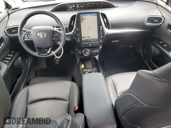 2021 Toyota Prius LE with VIN JTDKAMFP6M3190117, listed as a Copart auction lot 52938355 with 39,569 mi miles and Salvage title. Bid and sale history available at DreamBid. Image 8.
