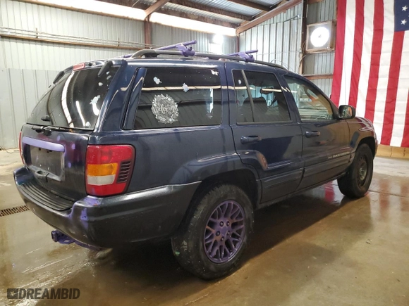 2004 Jeep Grand Cherokee Limited with VIN 1J4GW58S44C198838, listed as a Copart auction lot 55855314 with 114,814 mi miles and Salvage Title. Bid and sale history available at carsss.com. Image 3.
