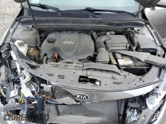 2015 Kia Optima LX with VIN 5XXGM4A76FG515579, listed as a Copart auction lot 60132045 with 156,043 mi miles and Clean title. Bid and sale history available at DreamBid. Image 11.