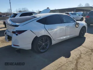 2023 Acura Integra w/A-Spec Package with VIN 19UDE4H36PA010787, listed as a Copart auction lot 88249815 with 69,571 mi miles and Salvage Title. Bid and sale history available at carsss.com. Image 3.
