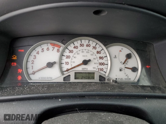 2005 Toyota Corolla CE with VIN 1NXBR32E05Z401066, listed as a Copart auction lot 45505015 with 240,915 mi miles and Clean Title. Bid and sale history available at DreamBid. Image 9.