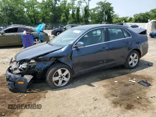 2009 Volkswagen Jetta SE with VIN 3VWRZ71K09M077240, listed as a Copart auction lot 60546435 with 134,670 mi miles and Salvage title. Bid and sale history available at DreamBid. Image 1.