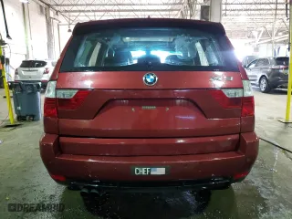 2010 BMW X3 xDrive30i with VIN WBXPC9C41AWJ37409, listed as a Copart auction lot 50318045 with 159,516 mi miles and Clean Title. Bid and sale history available at carsss.com. Image 6.