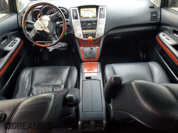 2008 Lexus RX 400h with VIN JTJGW31U982008675, listed as a Copart auction lot 86655194 with 127,021 mi miles and Salvage Title. Bid and sale history available at DreamBid. Image 8.