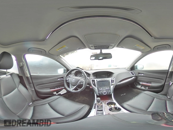 2016 Acura TLX with VIN 19UUB1F3XGA000869, listed as a Copart auction lot 43848055 with 131,104 mi miles and Salvage Title. Bid and sale history available at carsss.com. Image 13.