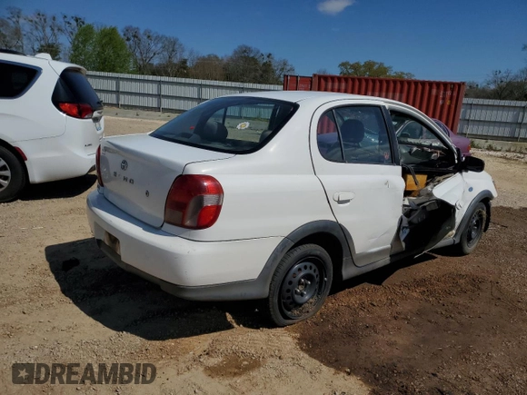 2001 Toyota ECHO with VIN JTDBT123710181063, listed as a Copart auction lot 48900855 with Not Provided miles and Salvage Title. Bid and sale history available at DreamBid. Image 3.