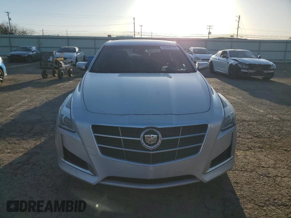 2014 Cadillac CTS Luxury AWD with VIN 1G6AX5S33E0197714, listed as a Copart auction lot 52496745 with 102,618 mi miles and Salvage Title. Bid and sale history available at DreamBid. Image 5.