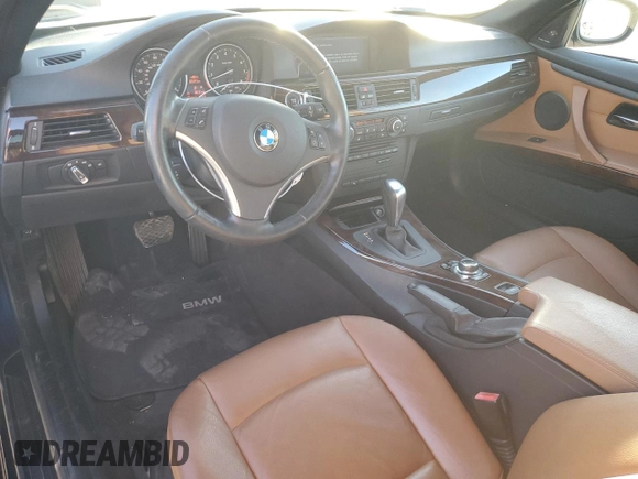 2013 BMW 3 Series 335i with VIN WBADX7C55DJ589394, listed as a Copart auction lot 85791934 with 83,358 mi miles and Salvage Title. Bid and sale history available at DreamBid. Image 8.